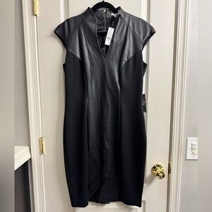 New York and Company Mixed Media Dress